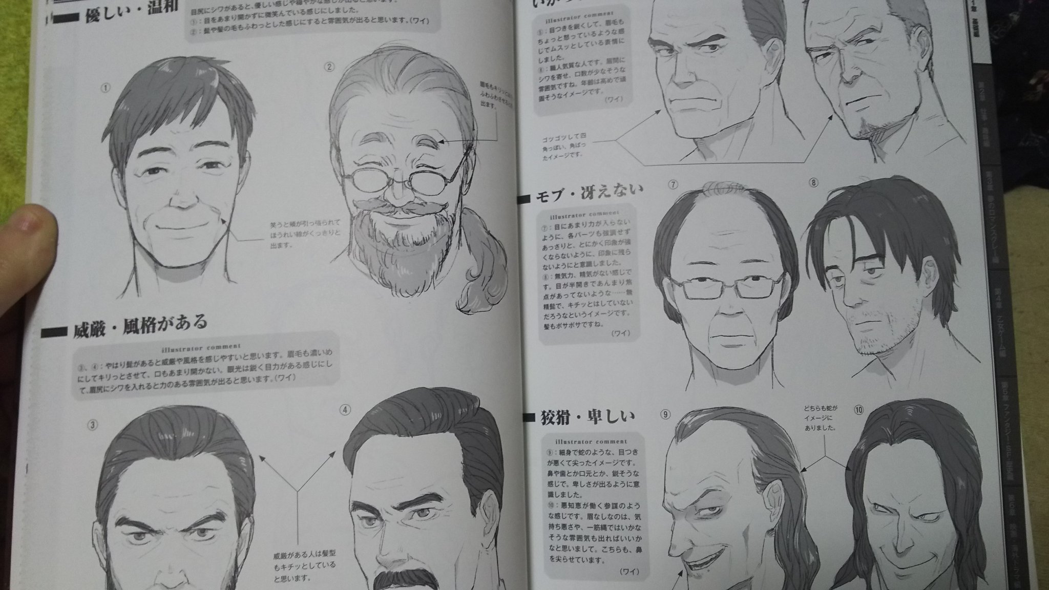 Koakuma Yotaro その4 オジサンの描き方 こあくまさんの聖書 多種多様なオジサンがおり 年齢順な体型の 描き方 顔のシワなどが細かく説明されている オジサンを極めたい絵師さんは購入をおすすめしたい T Co Wxy5c429el Twitter