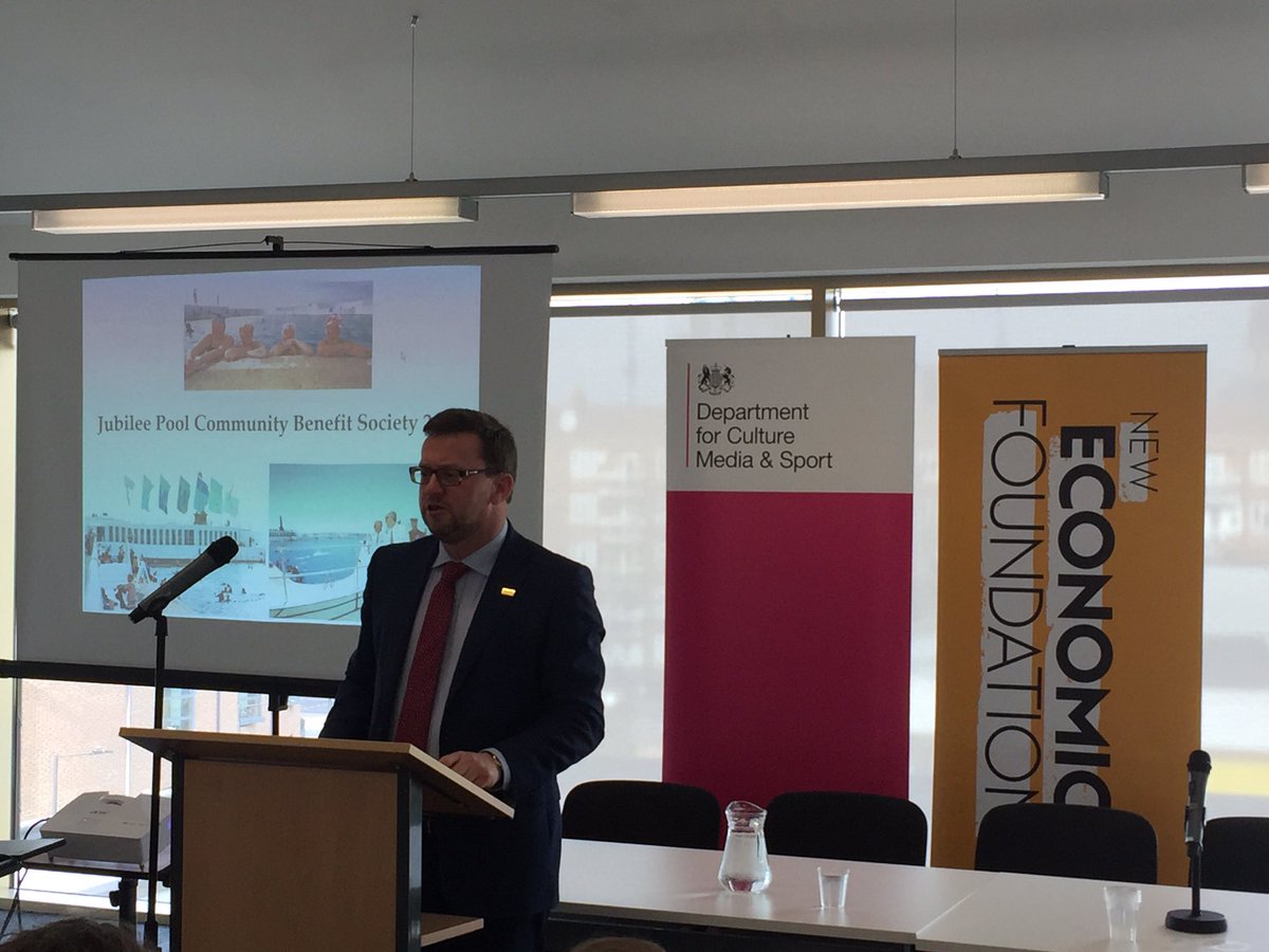DCMS's tweet photo. .@robwilson_RDG launches the Enabling Social Action programme at @aplaceforchange with @NEF @nesta_uk #socialaction https://t.co/WaLZyek5e3