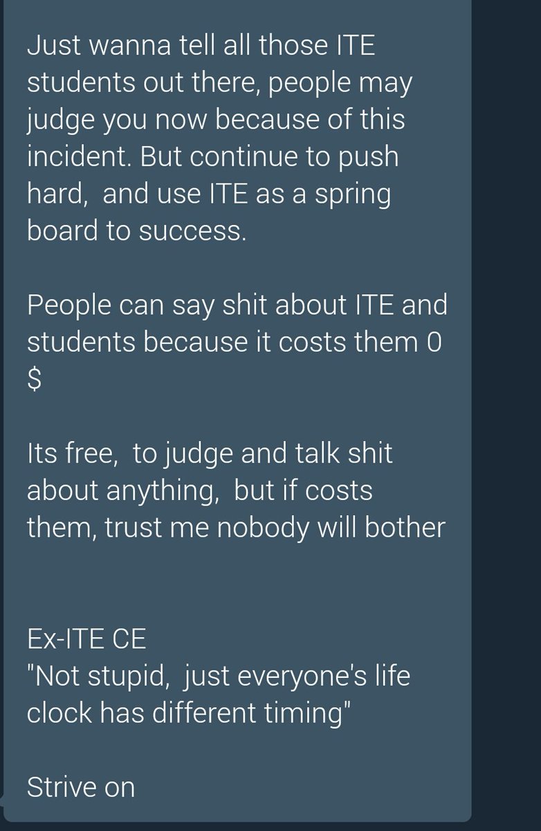 UndergroundITE's tweet photo. Wisdom has been given time for them to wake up their ideas, please retweet till those "dogs" see it. #ITECE https://t.co/vmIJg8MXap