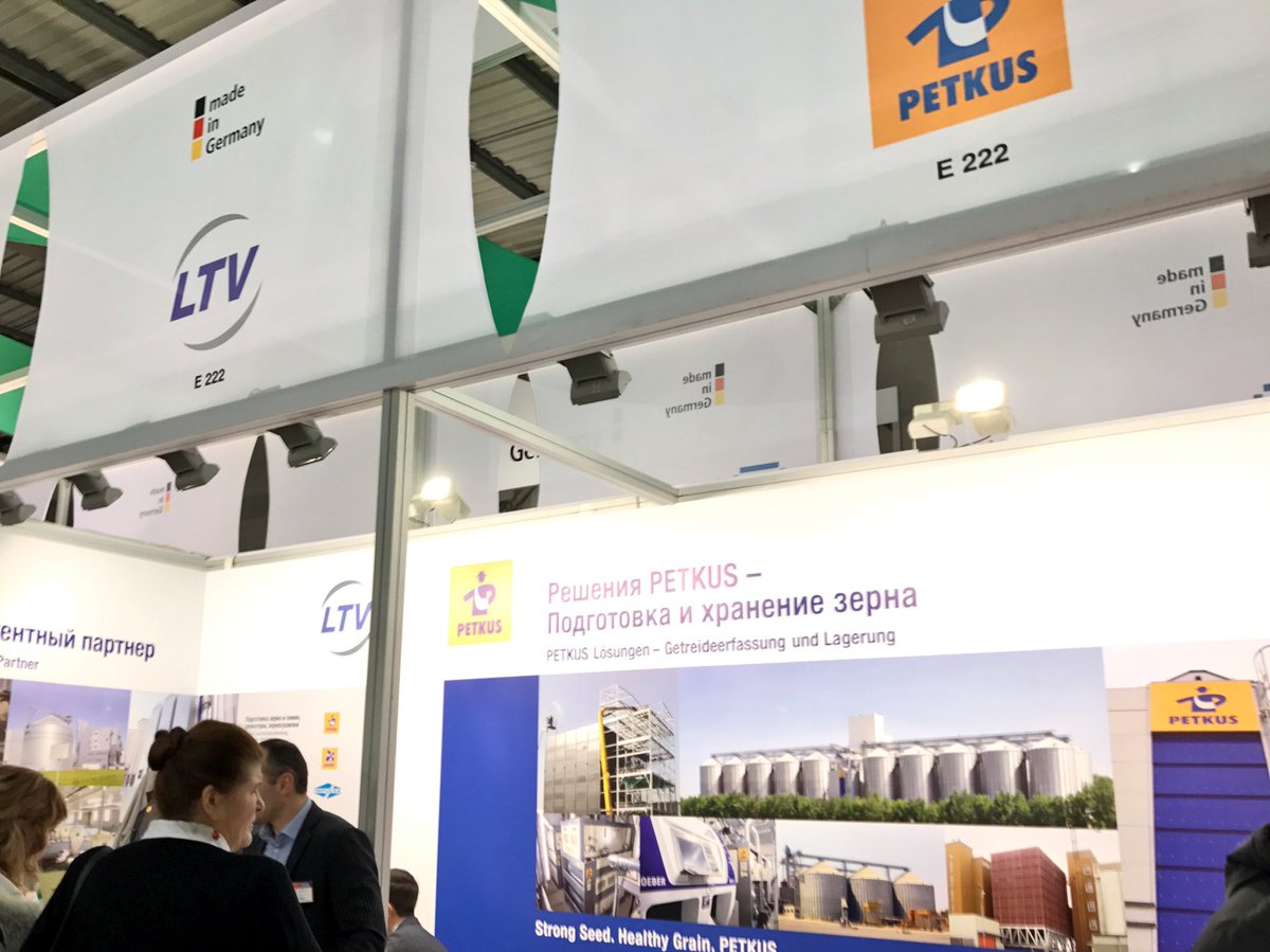 IntlMilling's tweet image. Busy morning at Petkus at #GrainTech Kiev