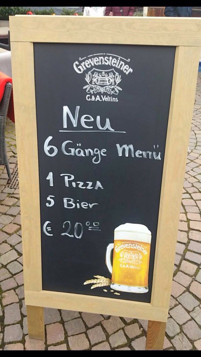 Heute wird fürstlich gespeist.