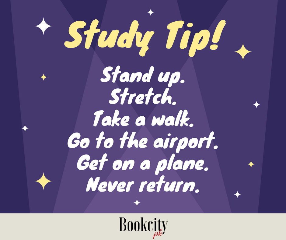 thestudentary's tweet photo. A very serious study tip for all the students out there! :D
#ThinkBooks #ThinkBookcity https://t.co/nBveDM5xLG