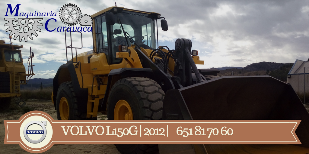 MaquinariaCAR's tweet photo. Pala Cargadora Volvo L 150 G | año: 2012 #Volvo #L150 #Construction #Machinery #Maquinaria #Caravaca https://t.co/NnkTIpYVlL https://t.co/xcK7agDFif