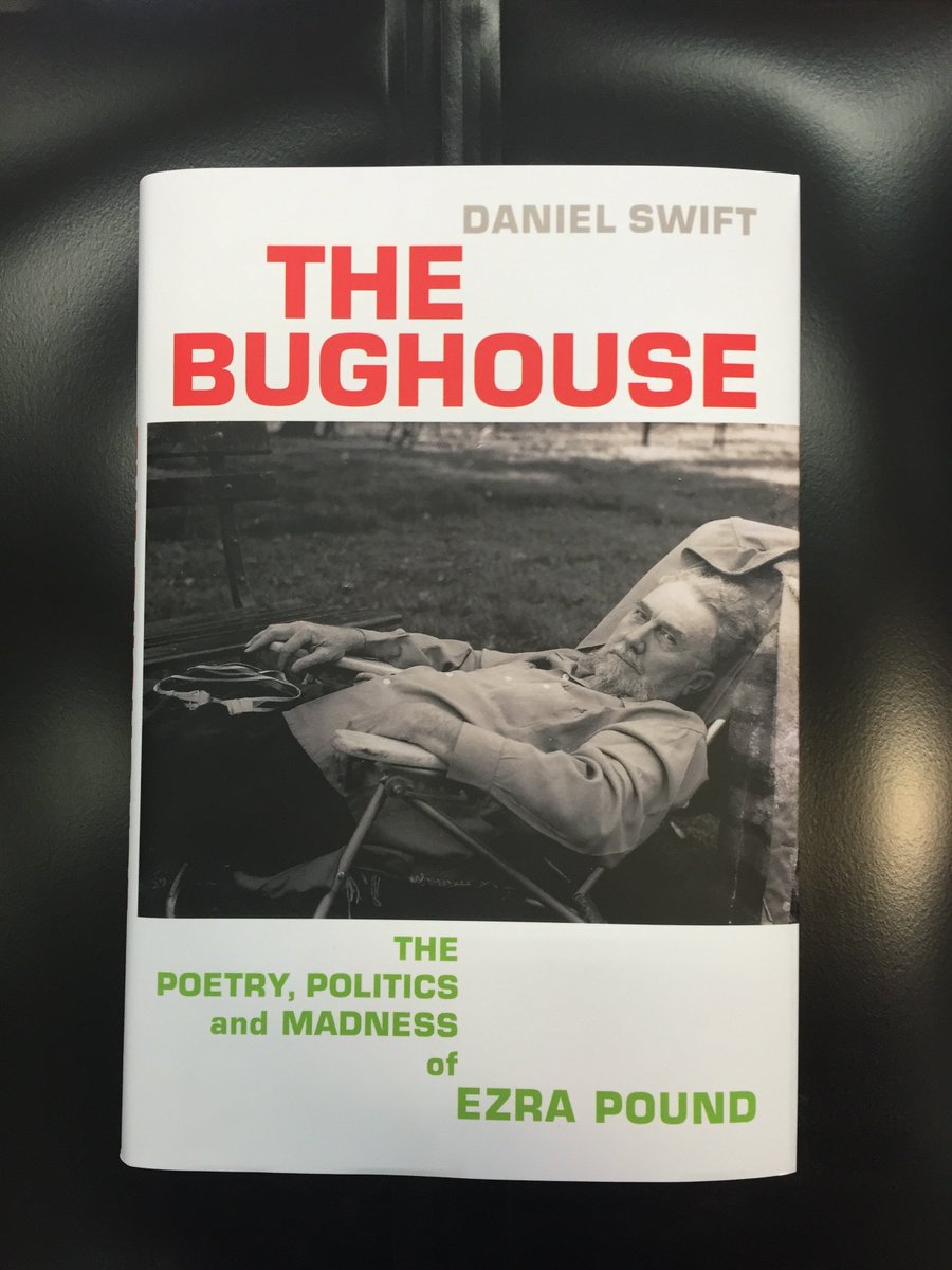 harvillbooks's tweet photo. Today we publish a brilliant study of #EzraPound, poetry, politics and madness in the 20thC #TheBughouse https://t.co/yZQFUl6zBF https://t.co/BsuCr70Zjz