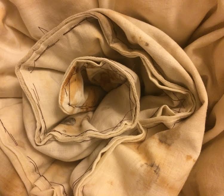 Examples of my rusted fossils - I will  to scale up to human size and photograph on Kimmeridge beach. #purbeckartweeks #storiesfromdeeptime