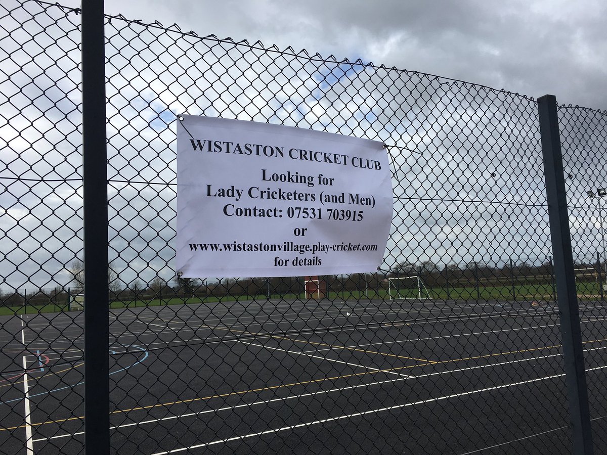 Thank you to <a href="/Shavington_Ac/">Shavington Academy</a> for helping us spread the word! Can anyone else help? 🏏 Training every Thursday <a href="/SCheshireColl/">Litaj L</a> 7-8pm! Join in!