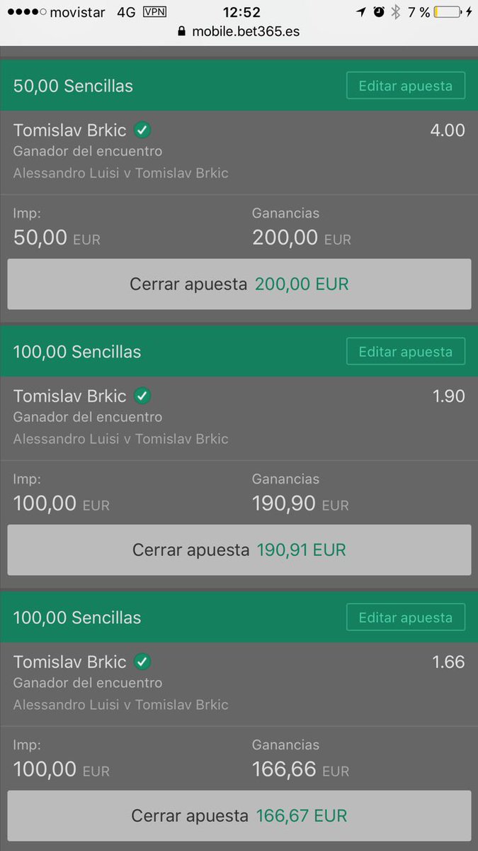 itftennis1's tweet photo. Toco sufrir con Brkic pero al final salió ✅ 
¿Habeis sufrido? 🙌 https://t.co/NAZY1T6Vbn