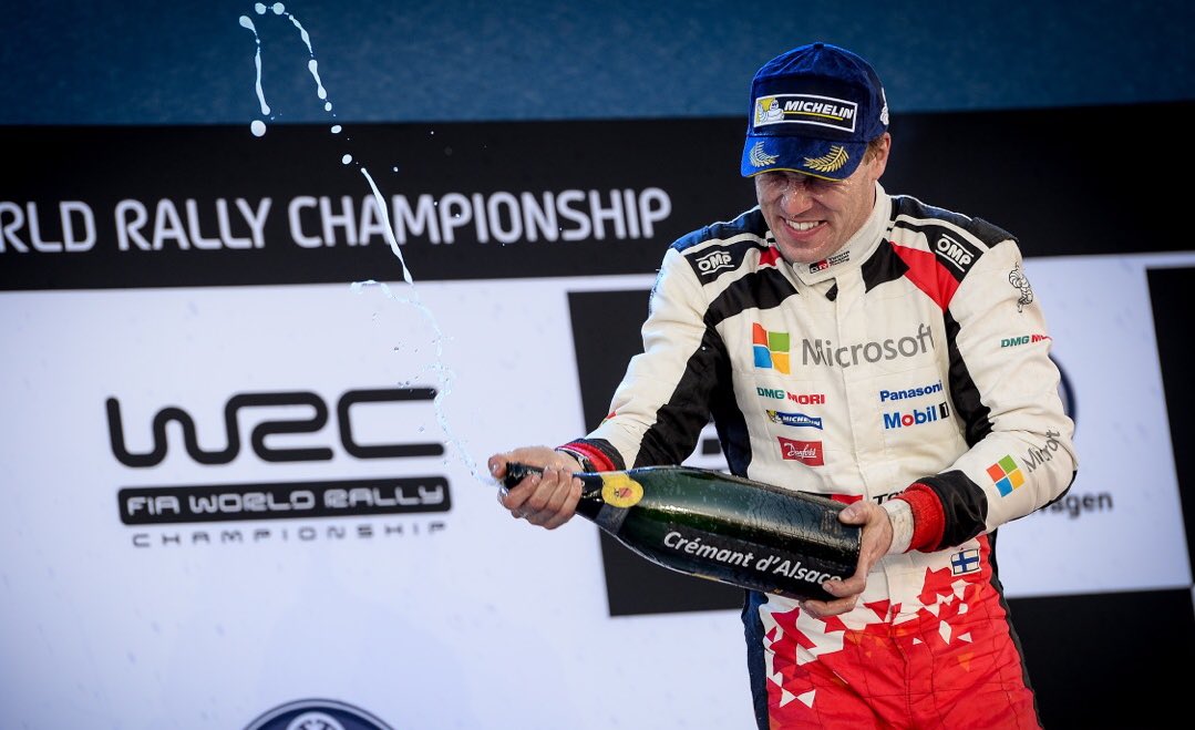 JariMattiWRC's tweet photo. Thank you so much everyone for all your kind messages and for your support! This victory is also yours! #ThankYou #WRC https://t.co/pI2CuMeQk4