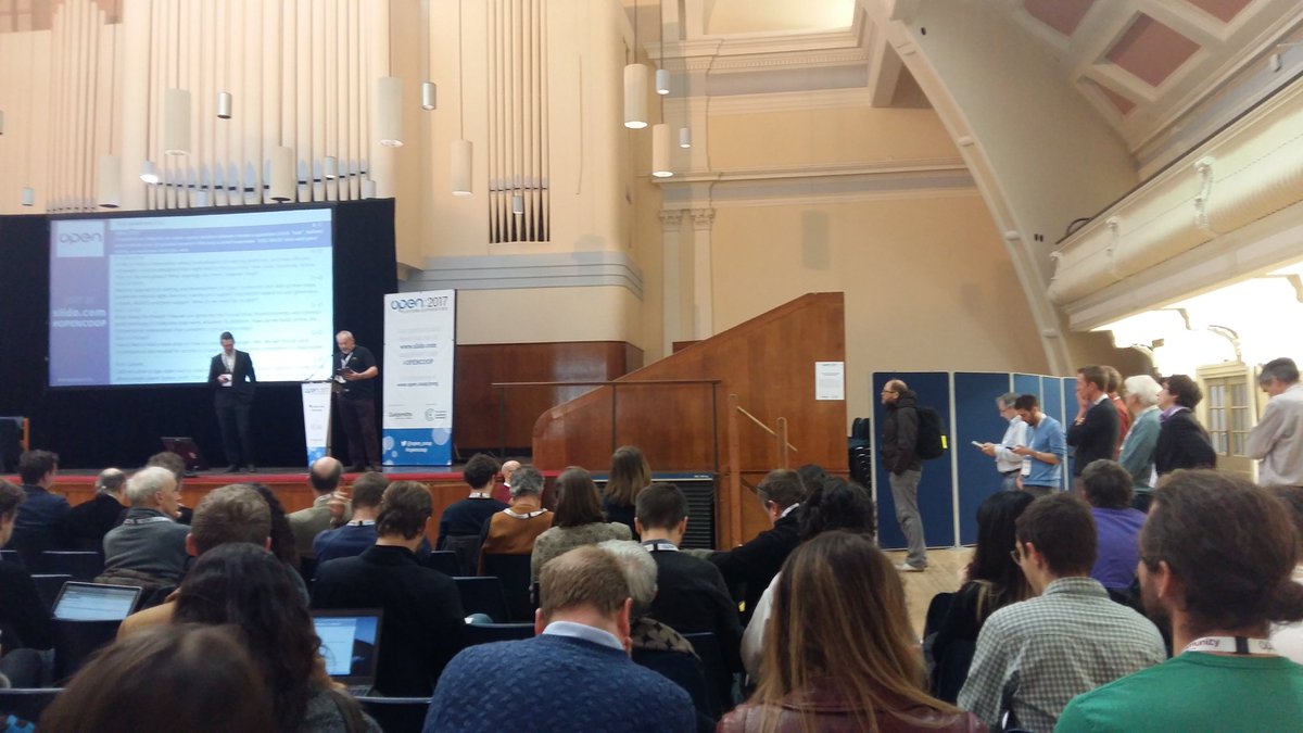 esenabre's tweet image. Great use of @Slidoapp at #opencoop for suggesting topics for the #OpenSpace, vote them &amp;amp; present on stage. Coop #distributed #knowledge way