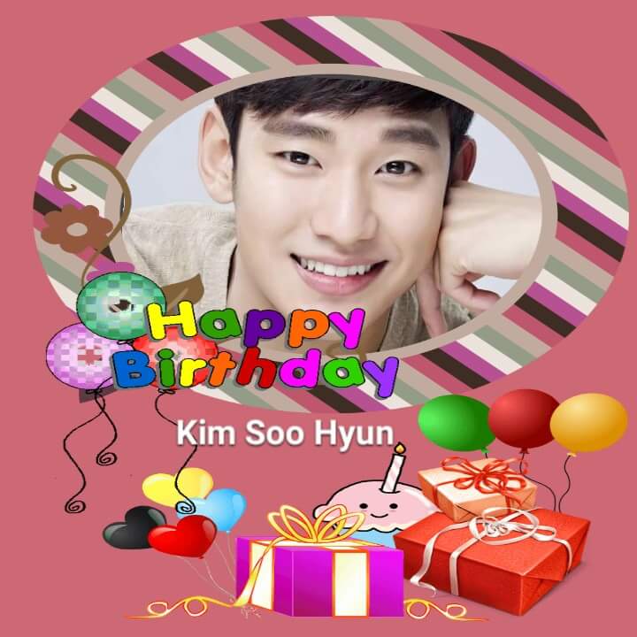  Happy birthday to the handsome &talented Kim Soo hyun! 