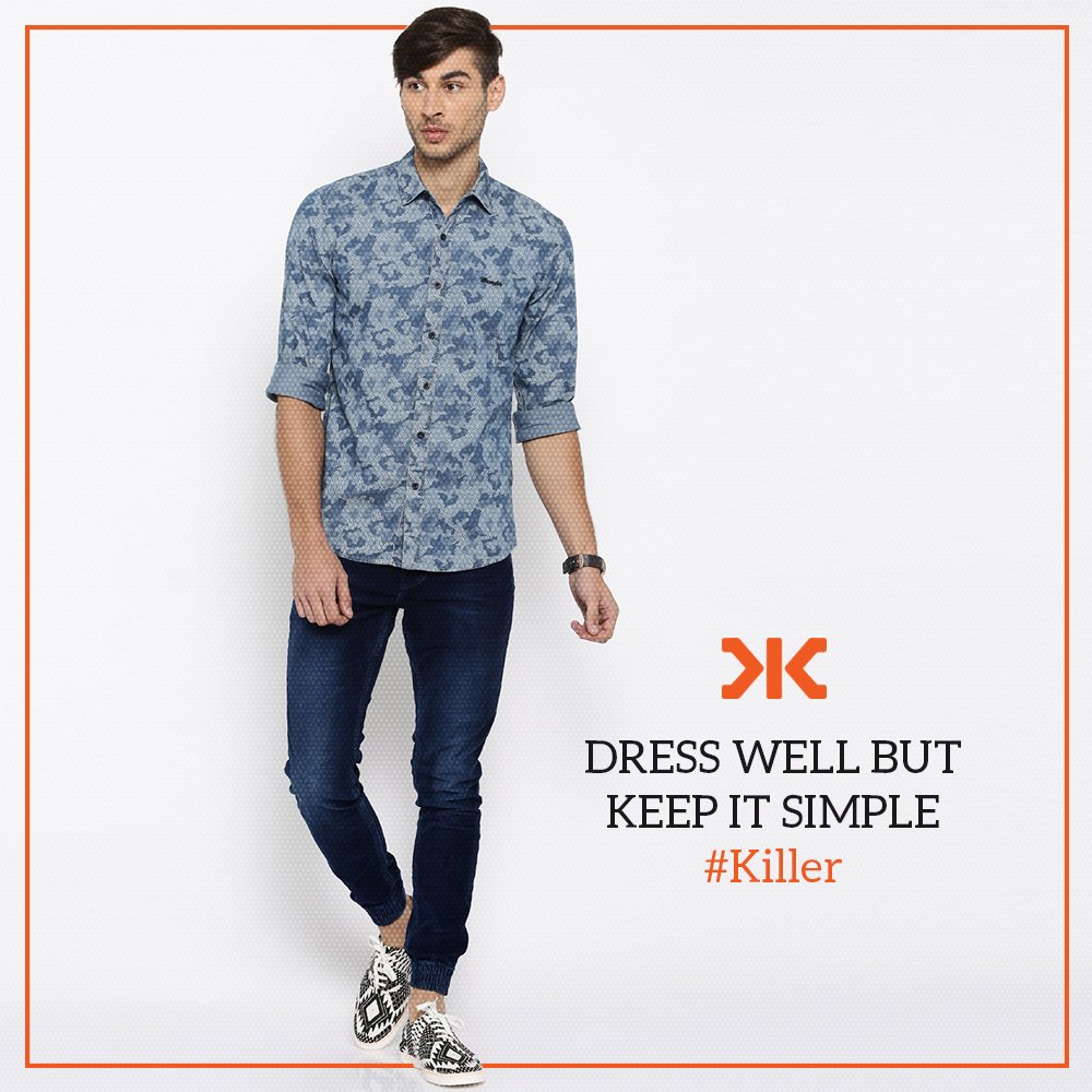 killer jeans t shirt