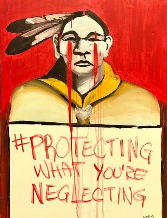 mahtowin1's tweet photo. PROTECTING
WHAT YOU'RE NEGLECTING
#NoDAPL #NoKXL #NoSiteC #NoKinderMorgan #NoTarSands #NoFracking #NoTransPecos #NoSabalTrail https://t.co/u7tajnrWln