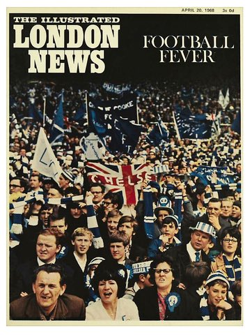 CFCCapsule's tweet photo. Chelsea fans at the 1967 FA Cup final. #cfc #chelseafc https://t.co/z0b0H8RLIm