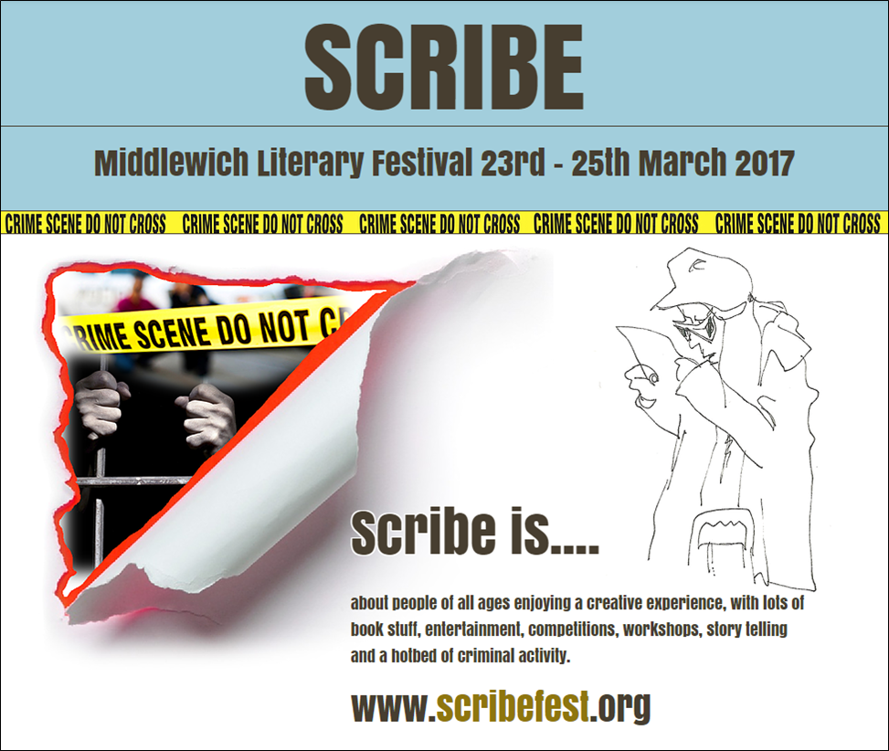 Our official #ScribeFest itinerary has been revealed! Clear your calendar, dig out your magnifying glass, and join us in #Middlewich