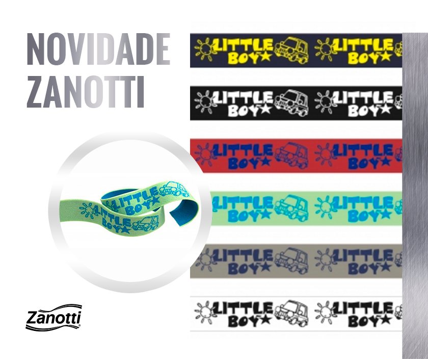 zanottielastico's tweet photo. O novo elástico de Jacquard "Little Boy" traz detalhes lúdicos perfeitos para você estilizar suas coleções infantis: https://t.co/vLVra1ULlE https://t.co/BsHrriMiMf