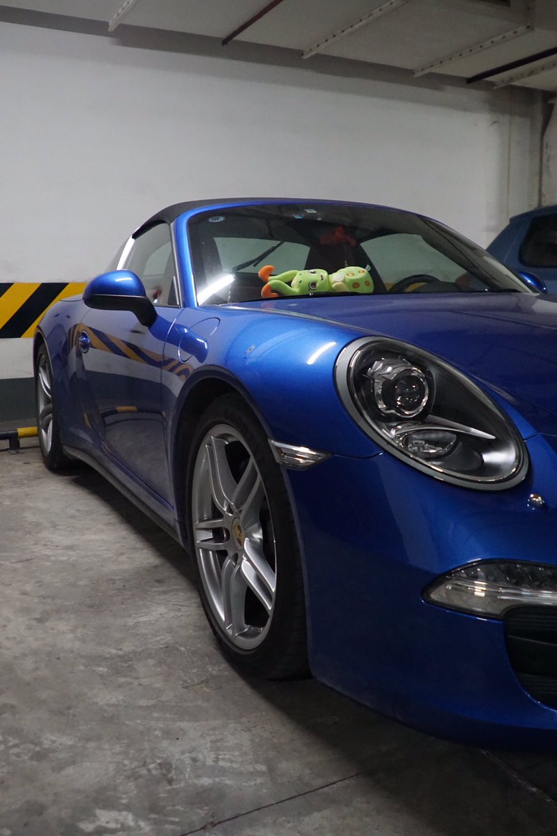 Baronli2016's tweet photo. Ice blue targa! https://t.co/yyQ7bpj1Dt