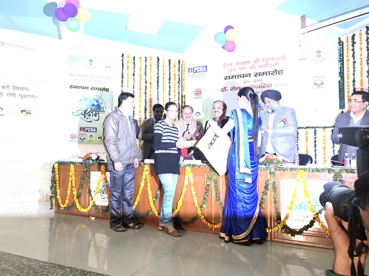 ioclpunjab's tweet image. Validictory Function of #saksham2017. Chief Guest Sh Roshan Sunkaria IAS Secretary FCS&amp;amp;CA Punjab in presence of @SandeepJainIOC,SLC Punjab