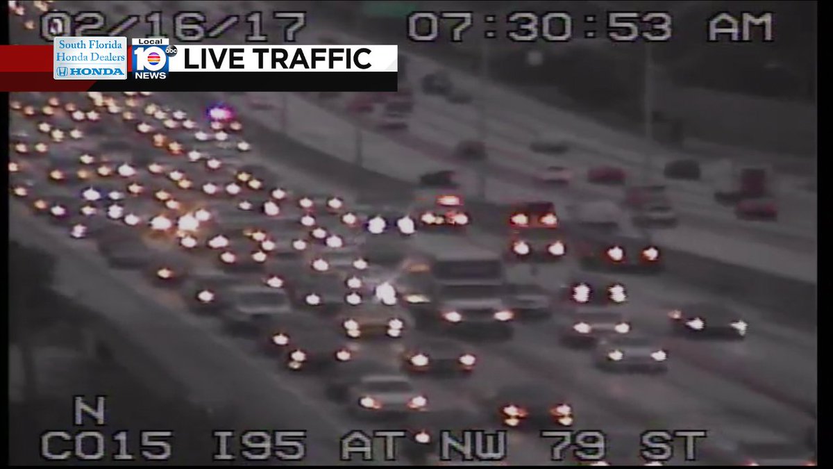 Broken Down Car on I-95 SB Express at NW 79th St #traffic https://t.co/WiUXz75qEX