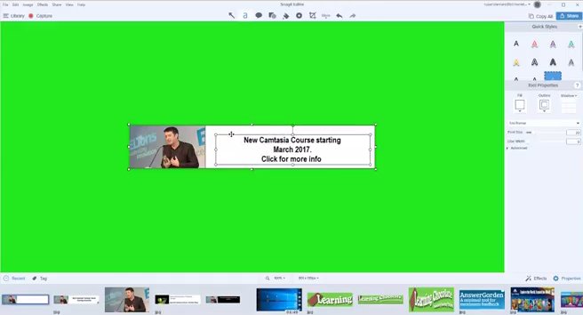russell1955's tweet photo. Simple &amp; quick. How to create a banner in image capture tool @Snagit #techsmith #camtasia > https://t.co/VPAQdWNwyg #edtech https://t.co/wdWke0QZeN