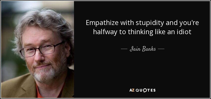 Happy birthday to the late Iain Banks!   