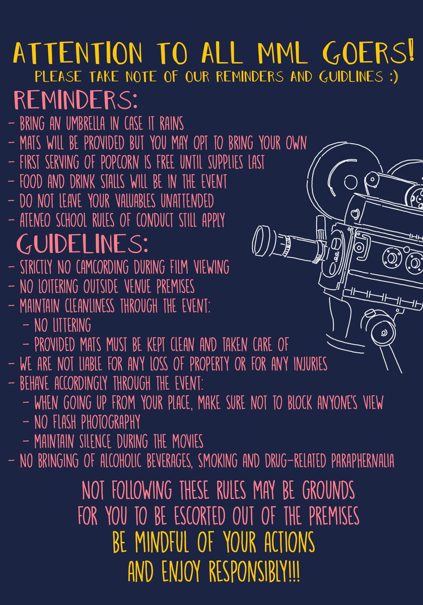 mmlkfd's tweet photo. Please take note of the guidelines for tomorrow, so we can all have a great time
See you there!
#MML #HumSSStrong https://t.co/2CRYsbMJhO