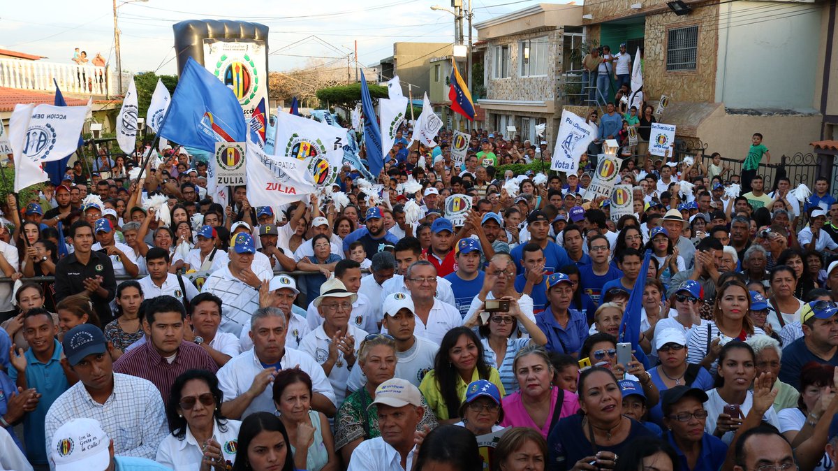 Luchamos por una Venezuela libre y la recuperación de San Francisco junto a nuestro líder <a href="/alejoparrato/">Alejandro Parra Marcano</a> #Pan #Tierra #Trabajo #SiHayFuturo