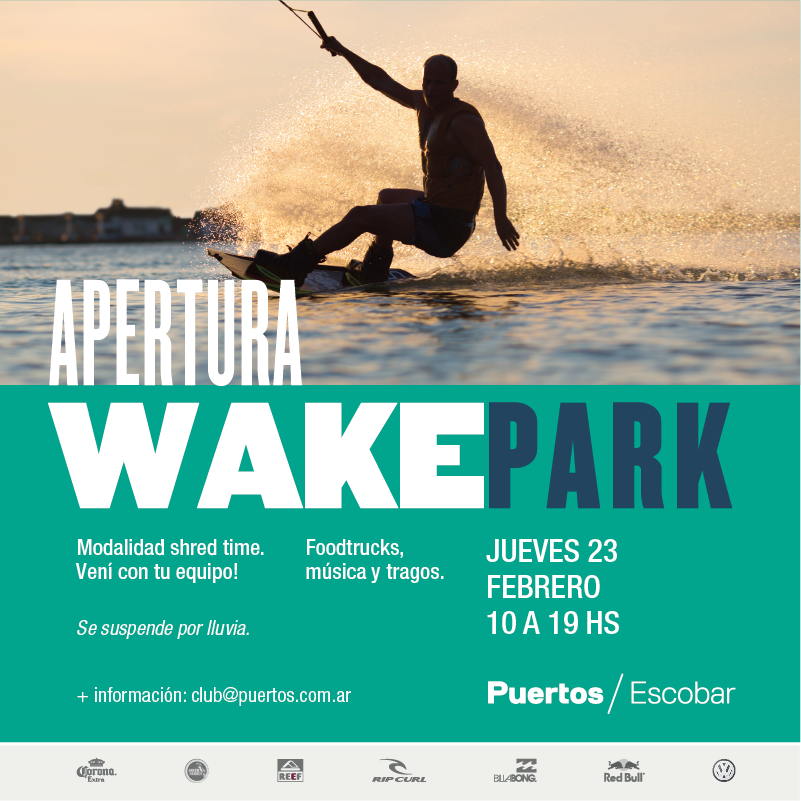 El 23 DE FEBRERO, 240 mts de cable, 220 mts de riding, 8 módulos de saltos y el cable más extenso del país, Veni a disfrutarlo! #ViviPuertos