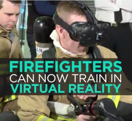 Introducing VR as a training tool. See the video at bit.ly/2lb2lIL