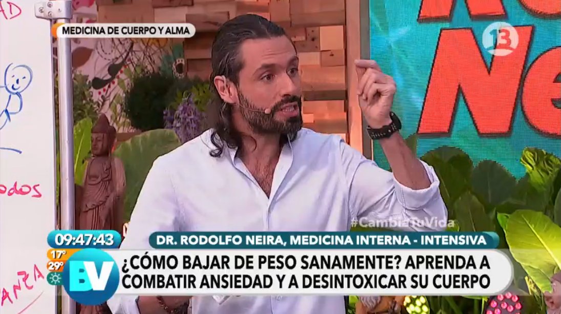 En Bienvenidos13 El Doctor Rodolfo Neira Nos Aconseja Sobre Como Bajar De Peso Sanamente Glamoramacl Scoopnest