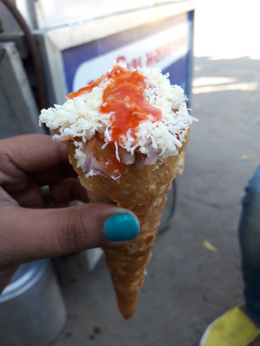 amazing_aditi's tweet photo. #Allaboutfood #Foodiediary #Cheesecone #Localfood #Kutch. https://t.co/X7FhVY5srd