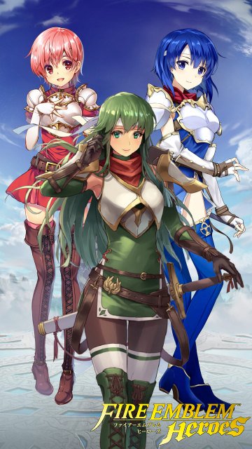 ファイアーエムブレムヒーローズ図鑑 Auf Twitter スマホ壁紙 初代ペガサス三姉妹で壁紙を作りました T Co Ztybyn2uhp Feヒーローズ Feh