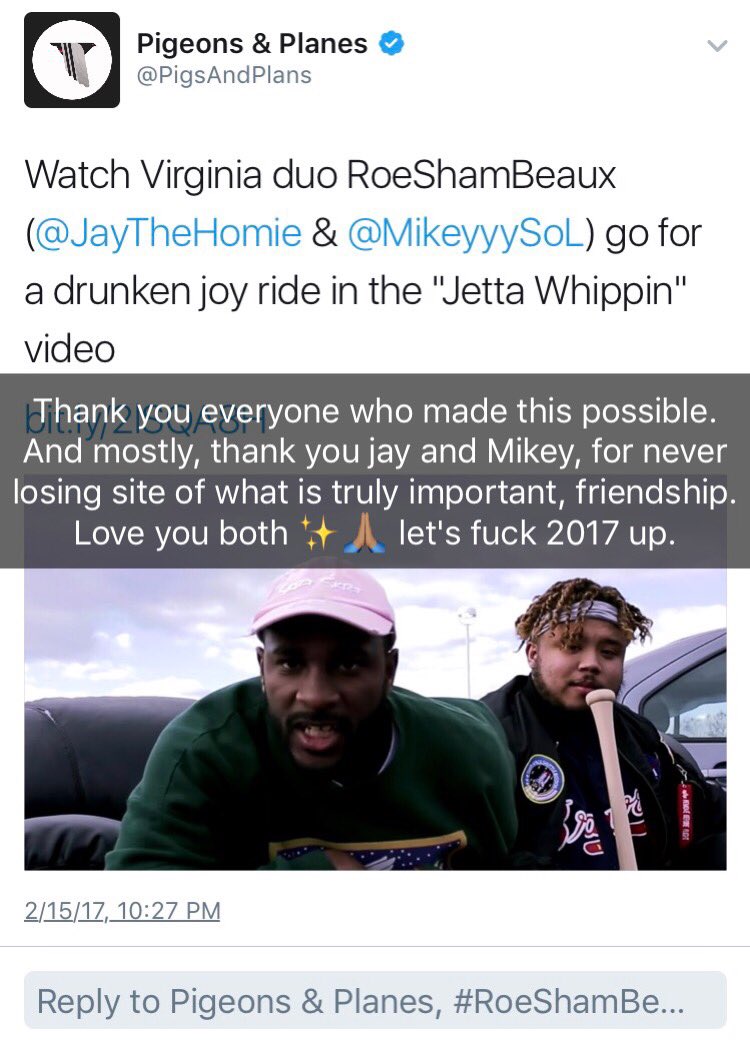 TopNotchMACMGMT's tweet photo. #RoeShamBeaux (@JayTheHomie @MikeyyySoL ) until the casket drops! #ROExTNMM #TNMM @TopNotchMACMGMT https://t.co/Brju5rdXN0