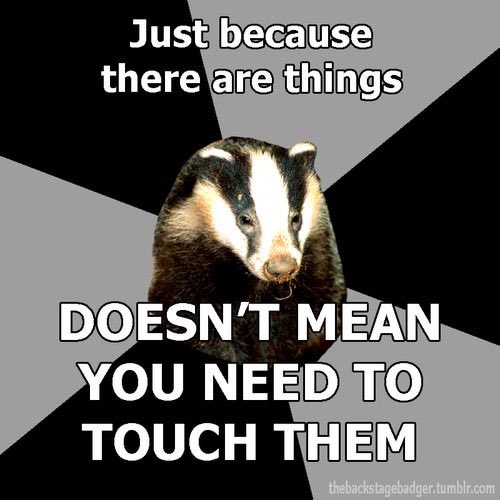 bridgeplayers's tweet image. #stagemanagerproblems #theatrelife #checkyourprops #backstagebadger