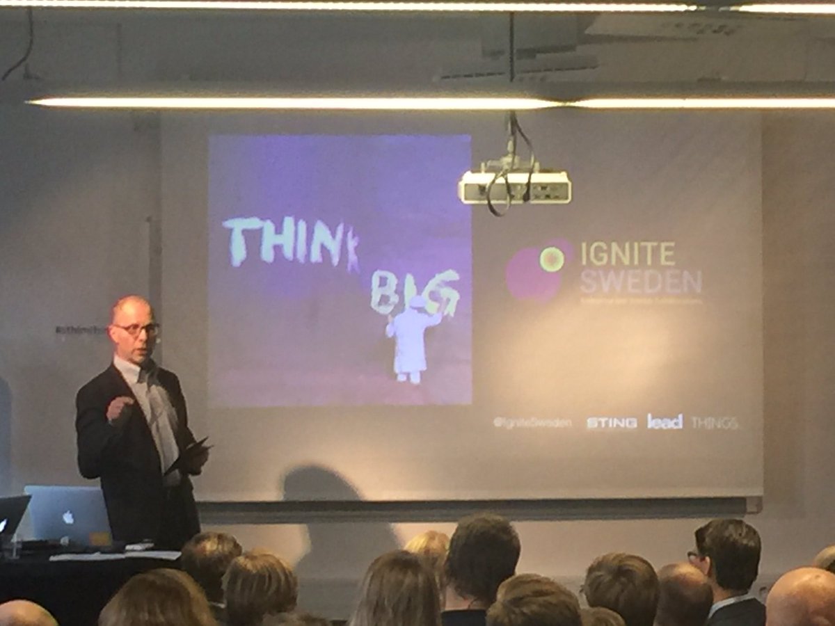 SynerLeap's tweet photo. Ignite Sweden is started @IgniteSweden @ABBSverige @SynerLeap Pär Hedberg @STHLMthings @LEADdotSe #sthmltech https://t.co/NB8d0yZS4X