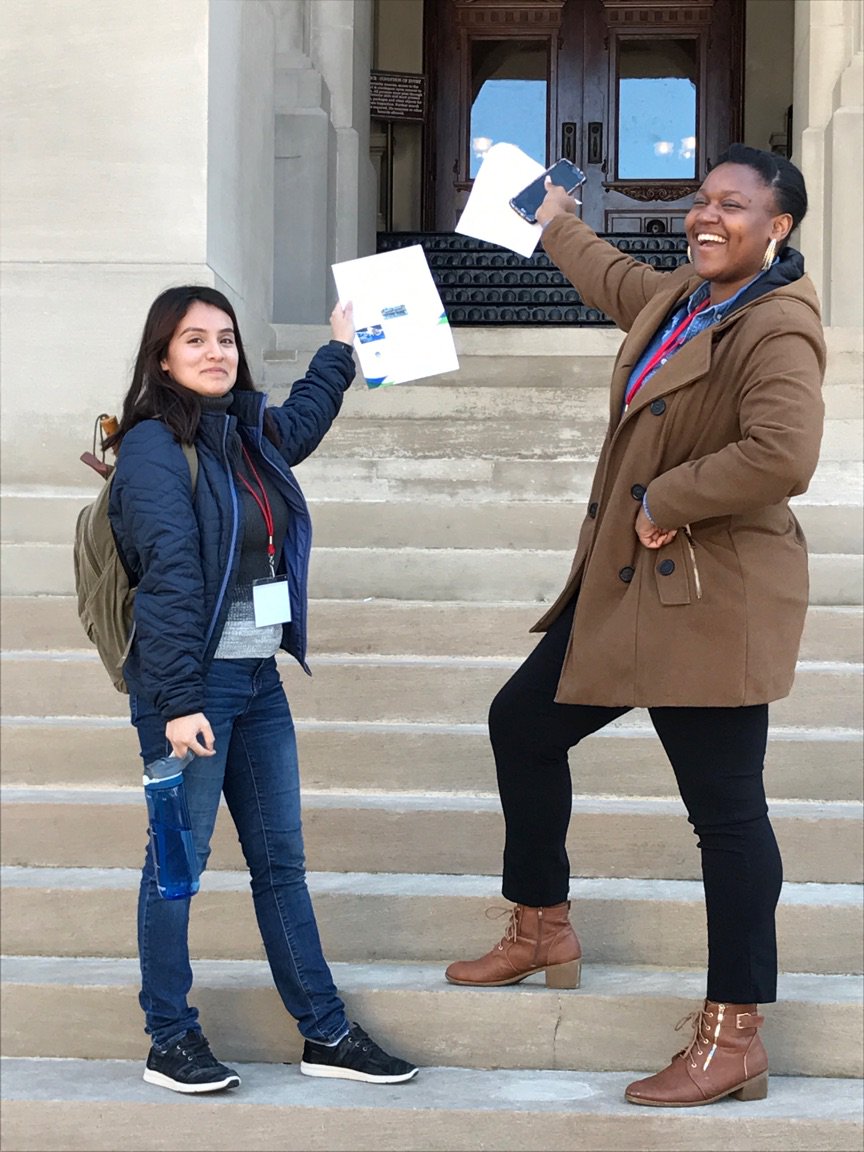 TheGreenOliver's tweet photo. Had a blast at Atl's Capitol Conservation Day talking about coal ash &amp; water contamination @SeTribe  #GAWaterCoalition #ProtectGeorgiaWater https://t.co/Nz5ZiK9rwW