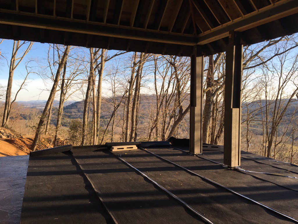 LSwingRealtor's tweet image. #Walnut Cove - covered porch view u/c. Not bad, right?!