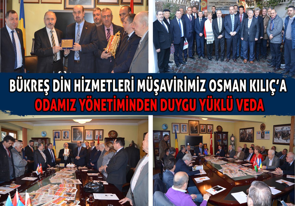 ccirt95's tweet photo. GÖREV SÜRESİ DOLAN BÜKREŞ DİN HİZMETLERİ MÜŞAVİRİMİZ OSMAN KILIÇ’A ODAMIZ YÖNETİMİNDEN DUYGU YÜKLÜ VEDA

https://t.co/gYf95ZAHy3 https://t.co/gWlSAgTp8v