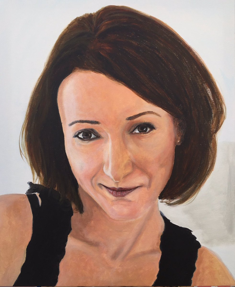 bobbyfetta's tweet image. #portrait #acrylic #painting