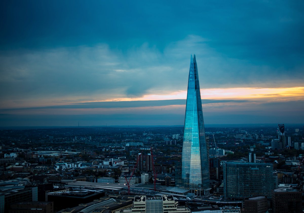 Enjoy a 3 course meal like no other with spectacular views from The Shard. Start collecting #points today! #HGV #Drivers #Parking #Vouchers