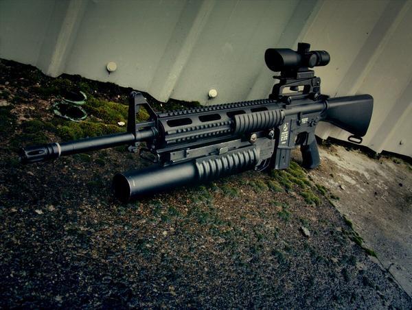 don_india's tweet photo. M16 
#M16 #gun #weapon https://t.co/m2CBmFORw8