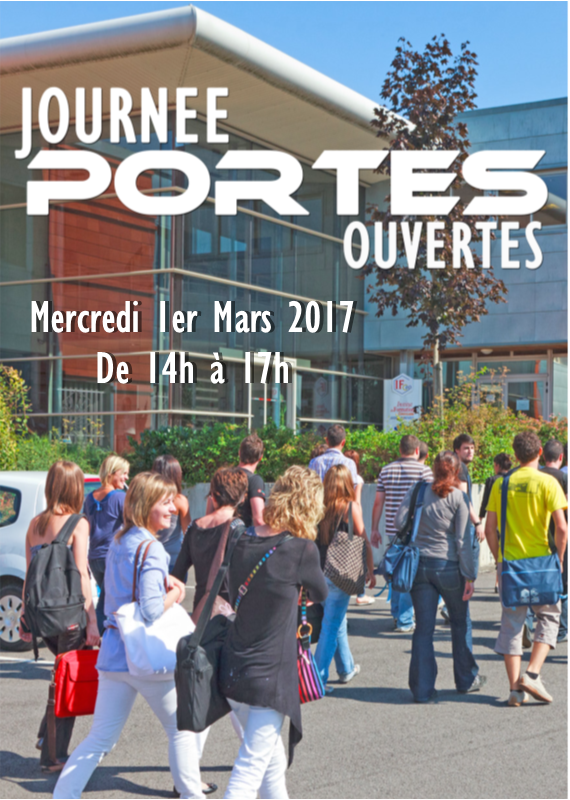 CCIAriege_IFCAP's tweet photo. L'IFCAP organise une Journée Portes Ouvertes le Mercredi 1er Mars 2017 de 14h à 17h. Venez nombreux !
Infos par mail : ifa@ariege.cci.fr https://t.co/CWA7a5VbJB