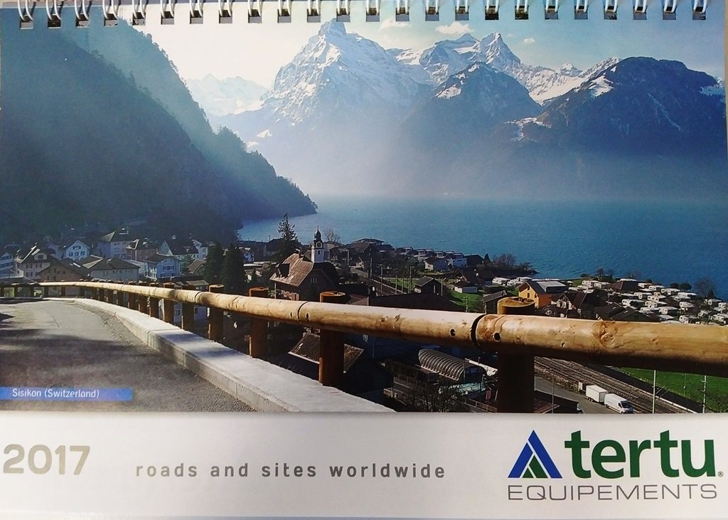 Tertu 2017 calendar has been released : beautiful pics around the world on your desk soon . Visit tertu.com.
