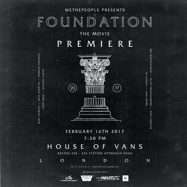 BMXWETHEPEOPLE's tweet photo. House of vans tonight. #wtpfoundation https://t.co/plBh3SnRNp