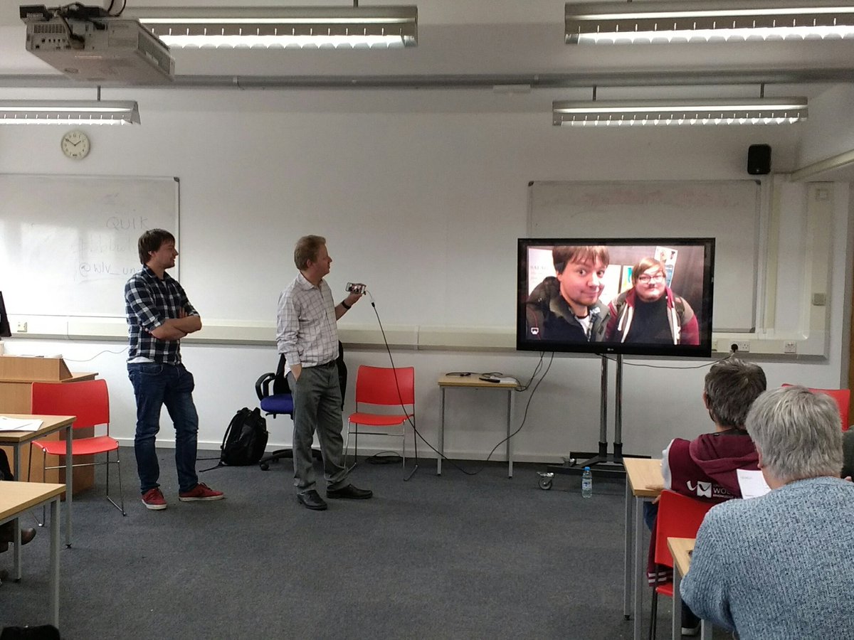 PritpalSembi's tweet photo. Students at #bbbwlv share their videos produced from scratch in less than 45mins. @WLV_Arts @wlv_uni https://t.co/CnUSR9AD1X