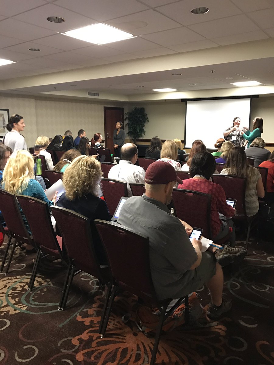 VolusiaOnline's tweet image. VOL presenting "Workflow Efficiency in the Online Classroom" to a packed house! #FLDVIPN17 #YouGoLadies!