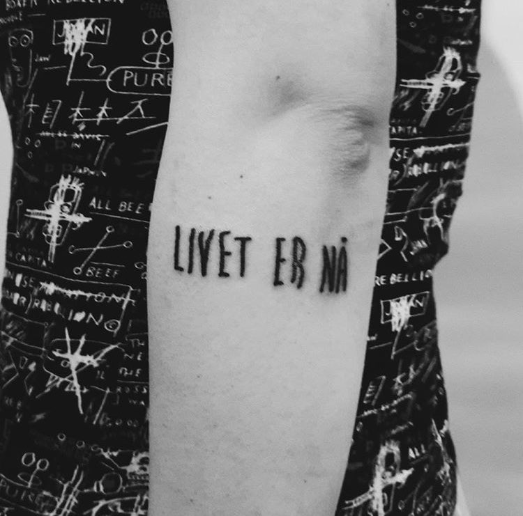 Tattooo goals 🙌 #liveternå #skam
