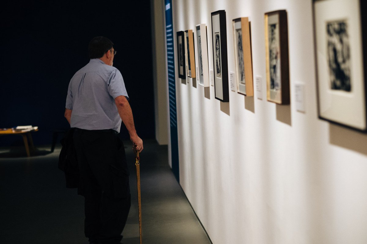 MOCAjax's tweet photo. It's time for our #ThirdThursdayTour at 7 p.m. Join #MOCAjax and learn more about "#HansHofmann: Works on Paper." https://t.co/YkxTkrKv9B https://t.co/TI7jzpwuNv