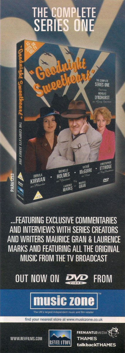 The first series of Goodnight Sweetheart is out on DVD in 2005: