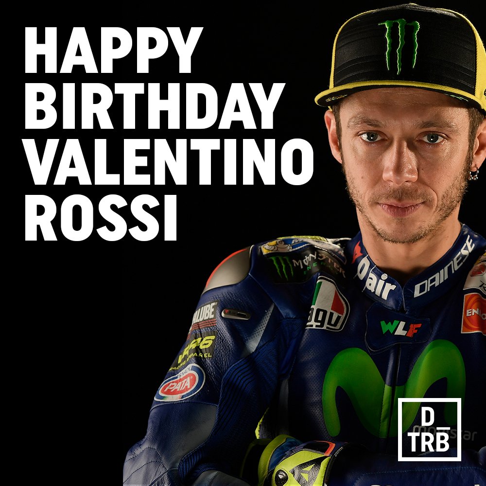 Happy Birthday to the MotoGP legend Valentino Rossi.  