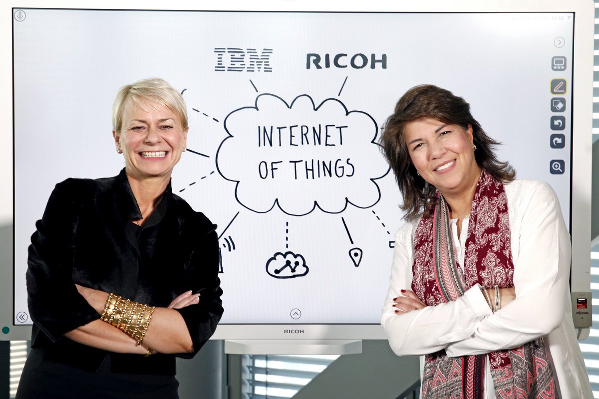 RicohTweets's tweet photo. @IBMWatson &amp; Ricoh team on industry-first, Watson-powered Interactive Whiteboards: https://t.co/gHuMxvJ8jU #RicohIBMWatson  #IBMGoT #IoT https://t.co/VOSoC76DJT